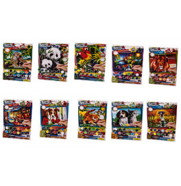Картина по номерам Danko toys 30x21 см KN-03-01,02,03,...10