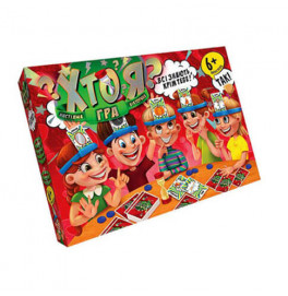 Игра настольная Danko Toys большая "КТО Я?" детская HIM-01-02