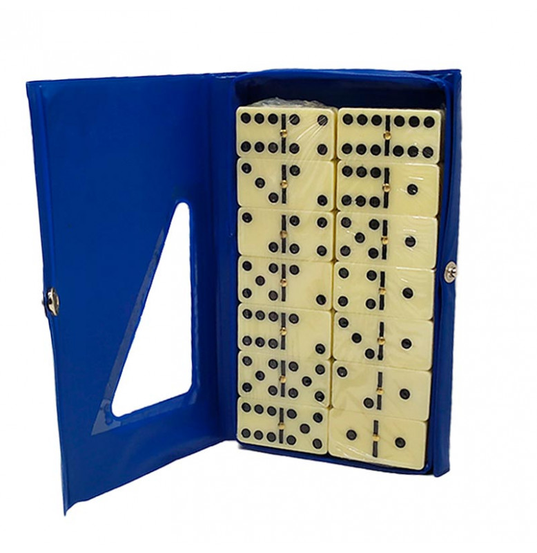 Домино в коробке 18*11*1,5см B00495_Blue