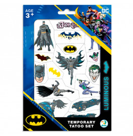 Набор детских татуировок Dodo «Batman Команда» 40 тату в комплекте. 200547