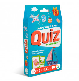 Настольная игра Dodo Quiz Угадай предмет карточная 301245