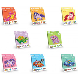 Развивающий пазл Danko Toys Puzzle For Kids для малышей PFK-05,06,07,08,09...12