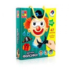 Магнитная игра "Фейсики" (укр.) VT3702-15