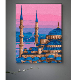 Картина за номерами ArtCraft "Блакитна мечеть. Стамбул" 40*50 см 11225-AC