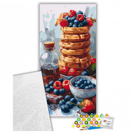Картина по номерам "Сладкие вафли" ArtCraft 40*80 см 12035-AC