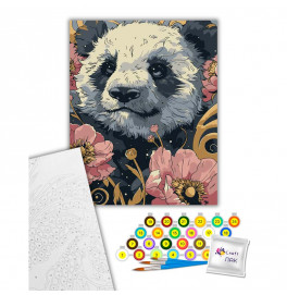 Картина по номерам Art Craft "Цветочная пандочка" 40*50 см 11697-AC