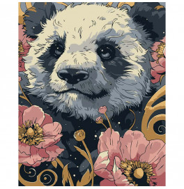 Картина по номерам Art Craft "Цветочная пандочка" 40*50 см 11697-AC