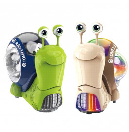 Интерактивная игрушка улитка со звуком и светом RS-3150
