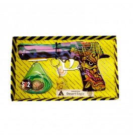Резинкострел Сувенир Декор Box Desert Eagle Orochi из дерева DE-O