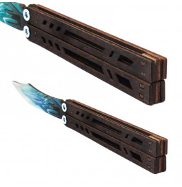 Сувенирный нож Сувенир Декор Бабочка Dragon Glass из дерева SO2BAL-D