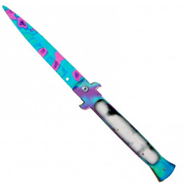 Сувенирный нож Сувенир Декор Стилет Tie-Dye из дерева SO2ST-T