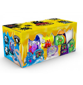 Слайм Danko Toys 3 в 1 "Magnetic Slime", "Fluffy Slime", "Crazy Slime Fluoric" для детей SLM-14-01U