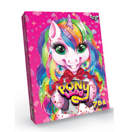 Игровой набор Danko toys Pony Land для творчества PL-01-01U