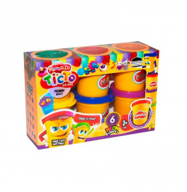 Набор для лепки Danko Toys Master Do 6 банок по 50 г TMDB-01-01U