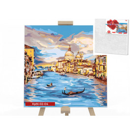 Картина по номерам Danko Toys "Венеция" 40x40см KpNe-02-04