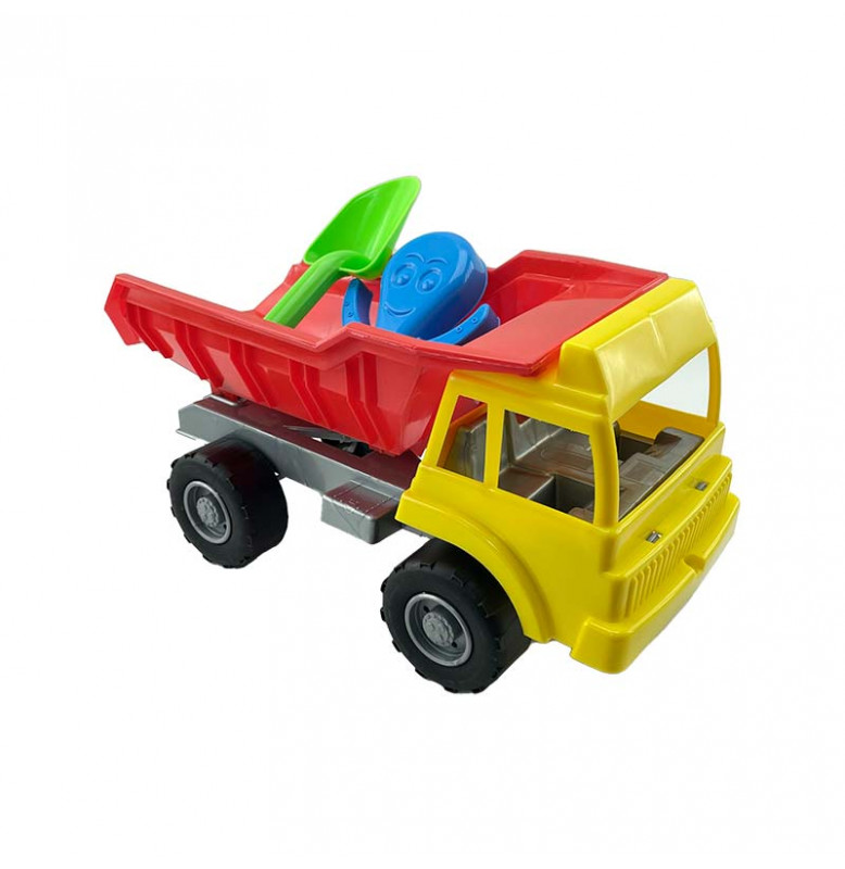 Грузовик Орион песчаный 36 см 136_Yellow-Red
