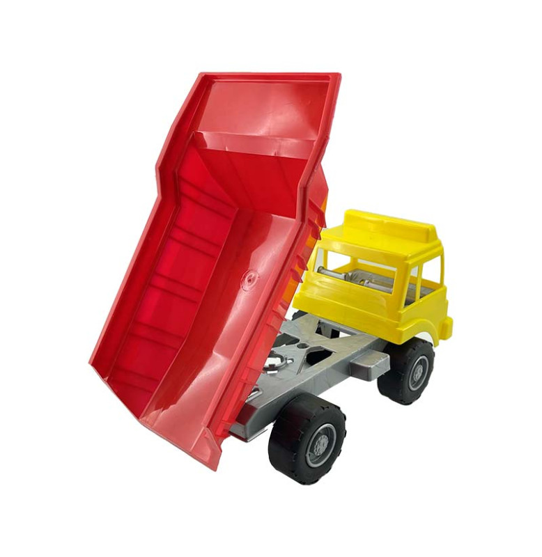 Вантажівка Оріон піщана 36 см 136_Yellow-Red