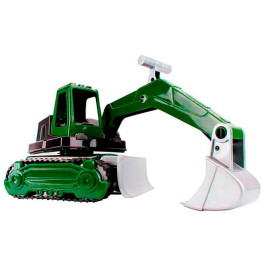 Игрушечный экскаватор ТехноК с подвижными деталями зеленый 9208