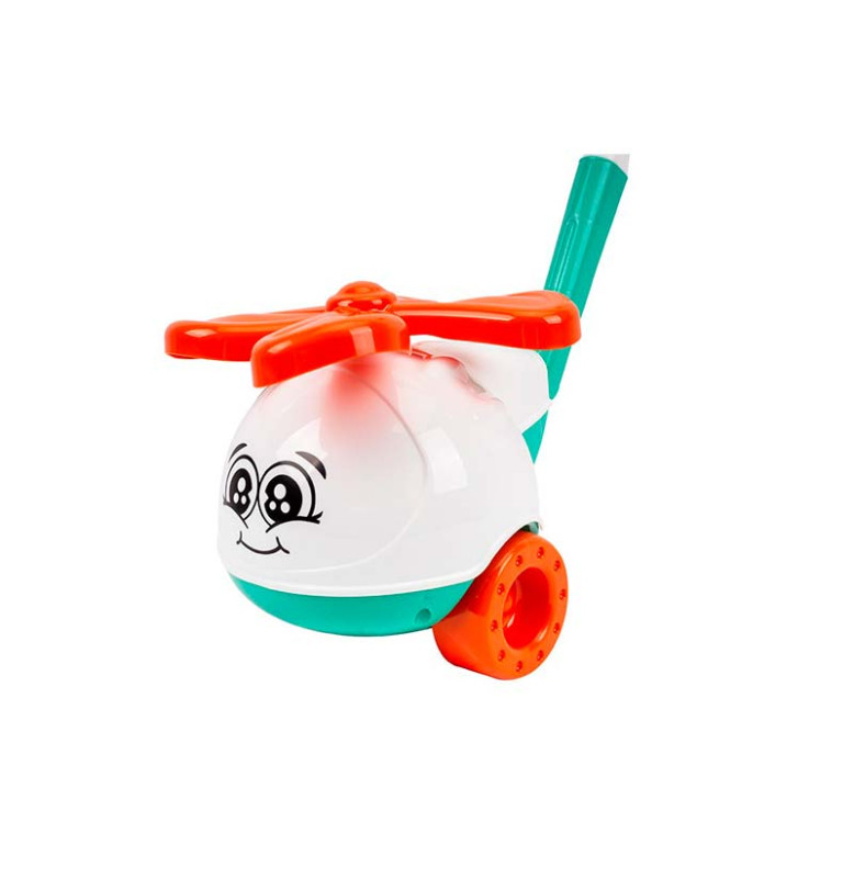 Каталка ТехноК пластикова 9437_White-Orange