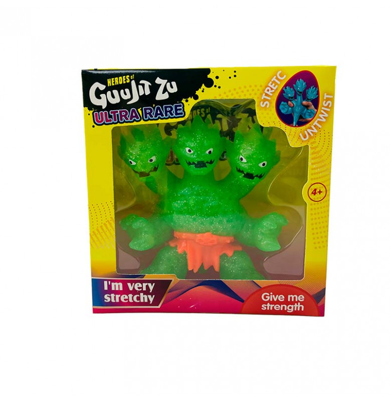 Стретч-антистресс GuujitZu 3 головы с орбизами C2887_Green