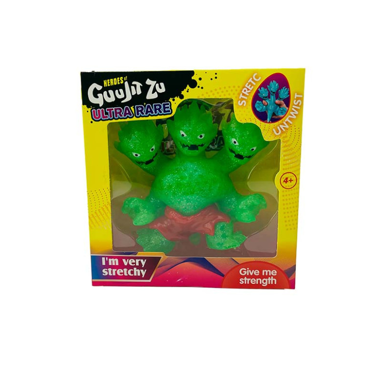 Стретч-антистрес GuujitZu 3 голови з орбізами C2887_Green