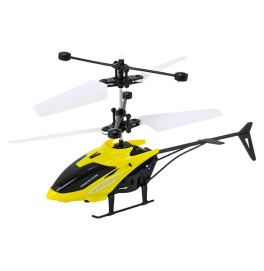 Запускалка вертолет со светом и USB HJ9196_Yellow