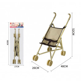 Коляска металлическая 48x24x51 см 910-22
