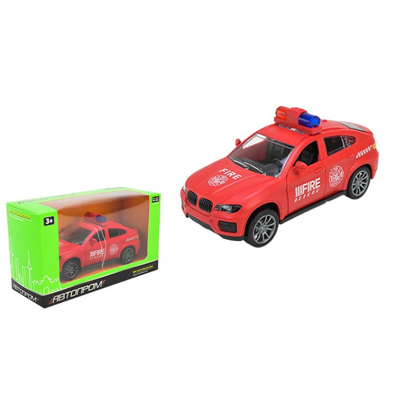 Машинка Поліція Автопром 16 см AP7534_Red