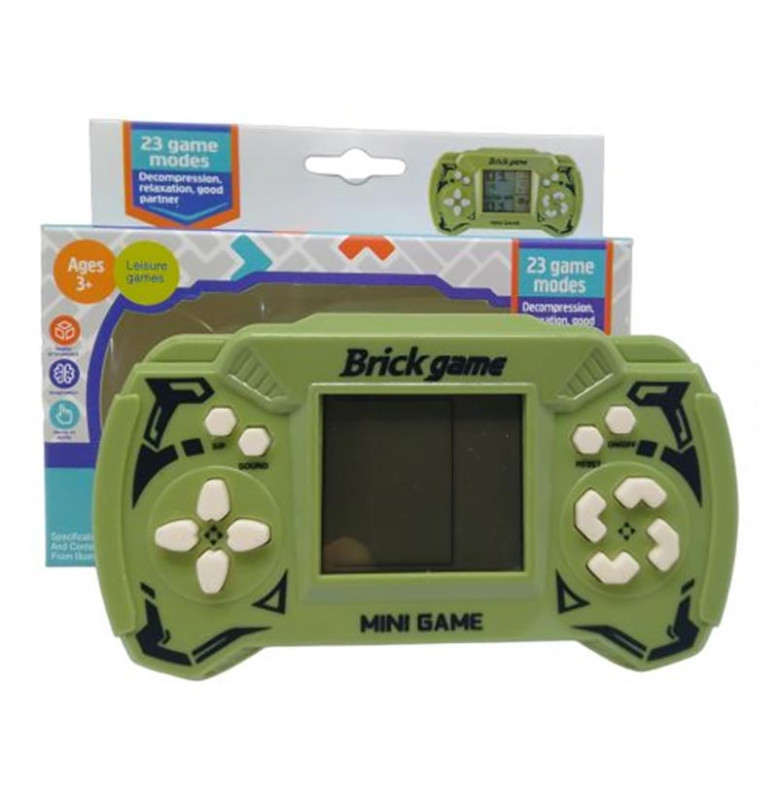 Тетріс Brick Game 23 в 1 158A-32_Green