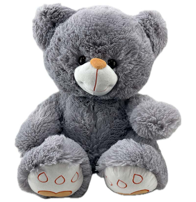 М'яка іграшка Ведмідь Ласунчик 45 см 0297_Gray