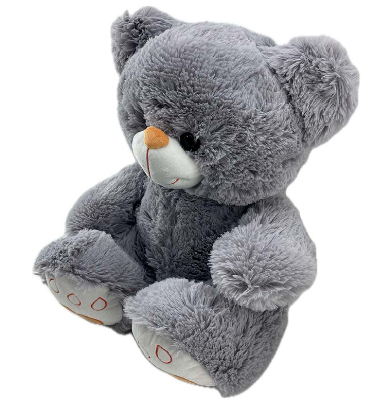 М'яка іграшка Ведмідь Ласунчик 45 см 0297_Gray
