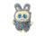 М'яка іграшка НикоМ Лабубу 35 см 0396_Gray