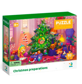 Пазл DoDo «Приготовление к Рождеству» 60 элементов 300575 Пазл DoDo «Приготовление к Рождеству» 60 элементов 300575