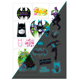 Набор детских татуировок Dodo «Batman Команда» 40 тату в комплекте. 200547