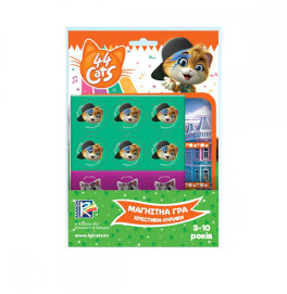 Настольная игра Vladi Toys "44 Кошки. Крестики-нолики" магнитная