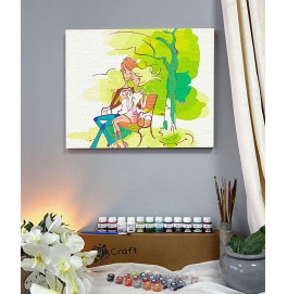 Картина по номерам с лаком ArtCraft "Чувства. Весна" 30*38 см