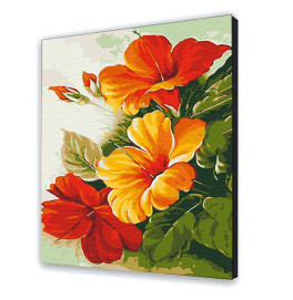 Картина по номерам "Богровые цвета" 40*50 см 13000-AC