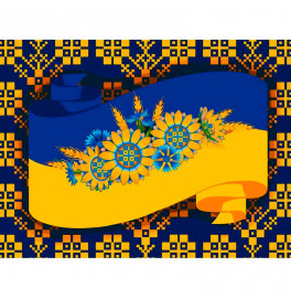 Картина за номерами "Віра" 40*50 см @ 13047-AC