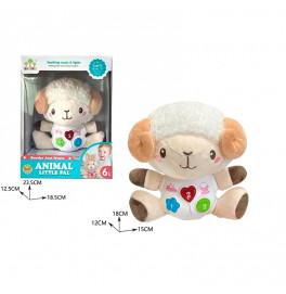 Интеркативная игрушка барашек со светом и звуком SL88029