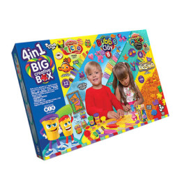 Набор для творчества Danko Toys 4в1 BIG CREATIVE BOX укр.