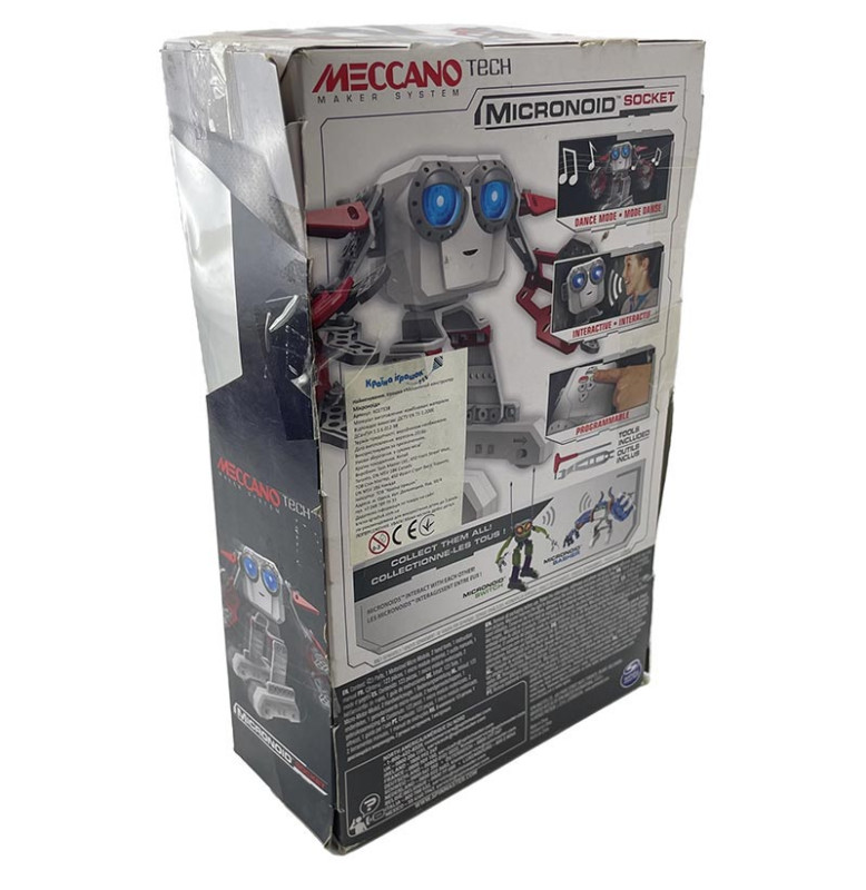 Іграшка-конструктор 29*18*6 см, Micronoid Socket 123 поділяється в коробці 6027338/2_УЦІНКА