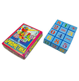 Кубики Промтекс „Арифметика” развивающие 4046 Кубики Промтекс „Арифметика” развивающие 4046