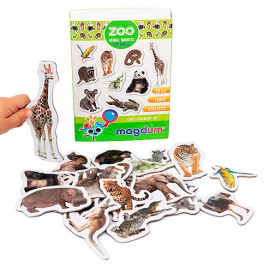 Магнітний набір "Зоопарк" фото, англ.мовою ML4031-02 EN