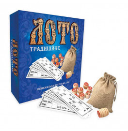 Лото с деревянными бочками Традиционное (укр) 30315