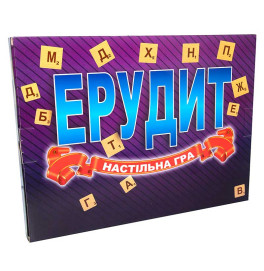 Настольная игра "Эрудит", в кор-ке, 38-29-4см 30451 Стратег