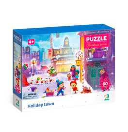 Пазл DoDo «Праздничный городок» 60 элементов 300576