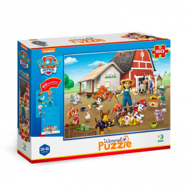 Вимельпазл на 60 элементов «Paw Patrol. На ферме» 200452
