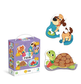 Пазл Dodo Baby puzzle Домашние животные 4 в 1