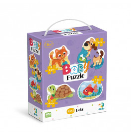 Пазл Dodo Baby puzzle Домашні тварини 4 в 1 300688