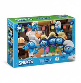 Пазл Dodo The Smurfs Вечеринка Смурфов 30 элементов 200661